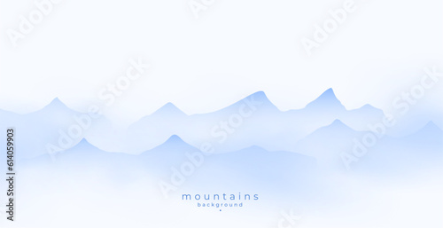 snowy mountain peak background for travel and adventure