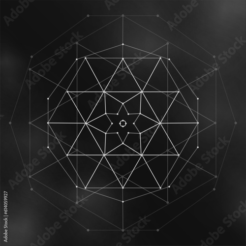 sacred geometry symbol background experience spiritual energy