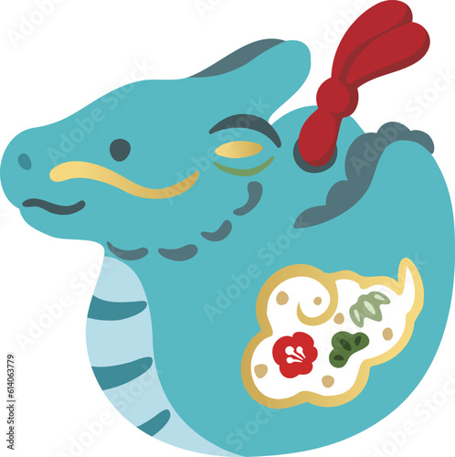 2024„ÄÄÂπ≤ÊîØ„ÄÄËæ∞„ÄÄÈæç„ÄÄÂúüÈà¥„ÄÄËæ∞Âπ¥„ÄÄ„Åü„Å§Âπ¥„ÄÄ„Åã„Çè„ÅÑ„ÅÑ„ÄÄÊ≠£Êúà„ÄÄÂπ¥Ë≥ÄÁä∂Á¥†Êùê„ÄÄ„Ç∑„É≥„Éó„É´„ÄÄ„Ç§„É©„Çπ„ÉàÁ¥†Êùê