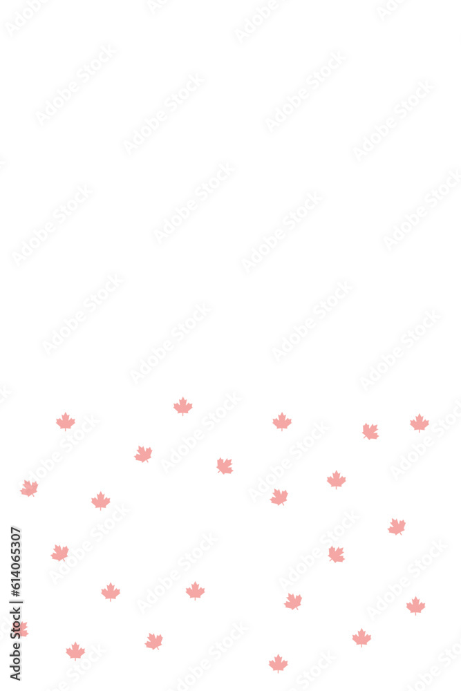 small maple leaves simple background