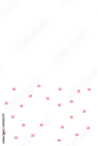 small maple leaves simple background