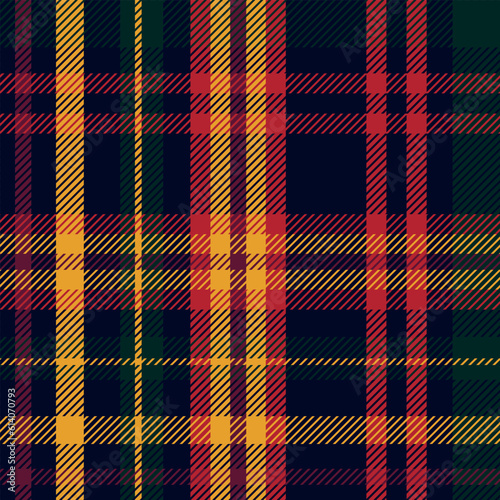 Pattern in a Scottish cage for Christmas and New Year designs. Blue, red, green, yellow. Classic plaid plaid for flannel clothing. 