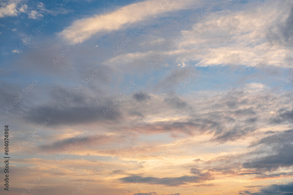 Obraz premium 夕雲