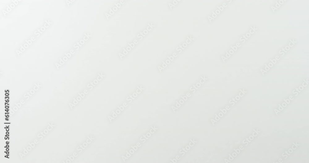 Hand of biracial man with white business card on white background, copy space, slow motion Hand of biracial man with white business card on white background, copy space, slow motion