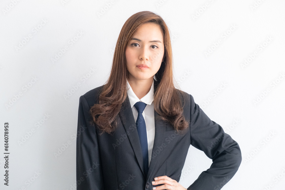 Portrait of beautiful business luxury look asian woman sitting in cozy room Portrait of beautiful business luxury look asian woman sitting in cozy room