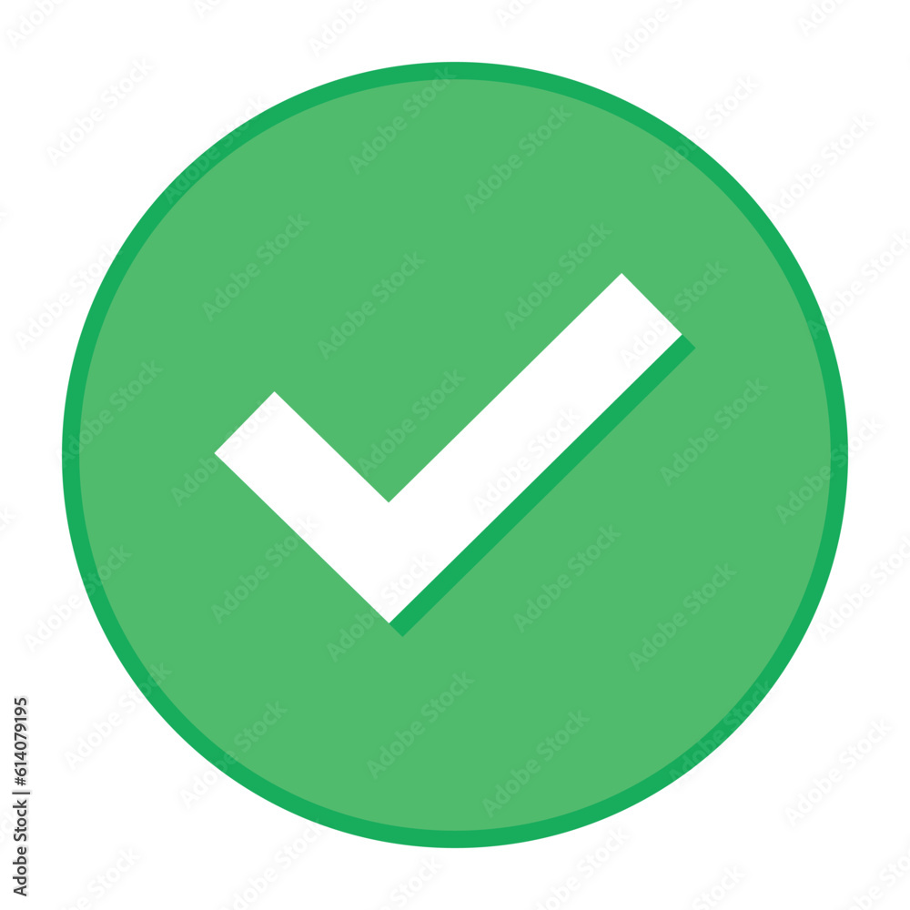 Check Mark Icon Vector, Checkmark Icon, Approved Symbol, Confirmation Sign, Design Elements, Checklist, Positive Thinking Sign, Correct Answer, Verrified Badge Flat Icon Vector Illustration Check Mark Icon Vector, Checkmark Icon, Approved Symbol, Confirmation Sign, Design Elements, Checklist, Positive Thinking Sign, Correct Answer, Verrified Badge Flat Icon Vector Illustration