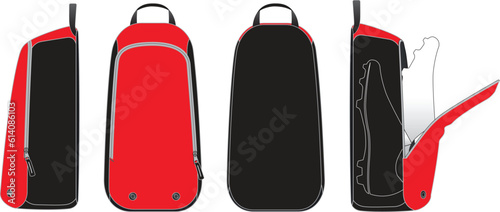 Shoebag isolated on white background