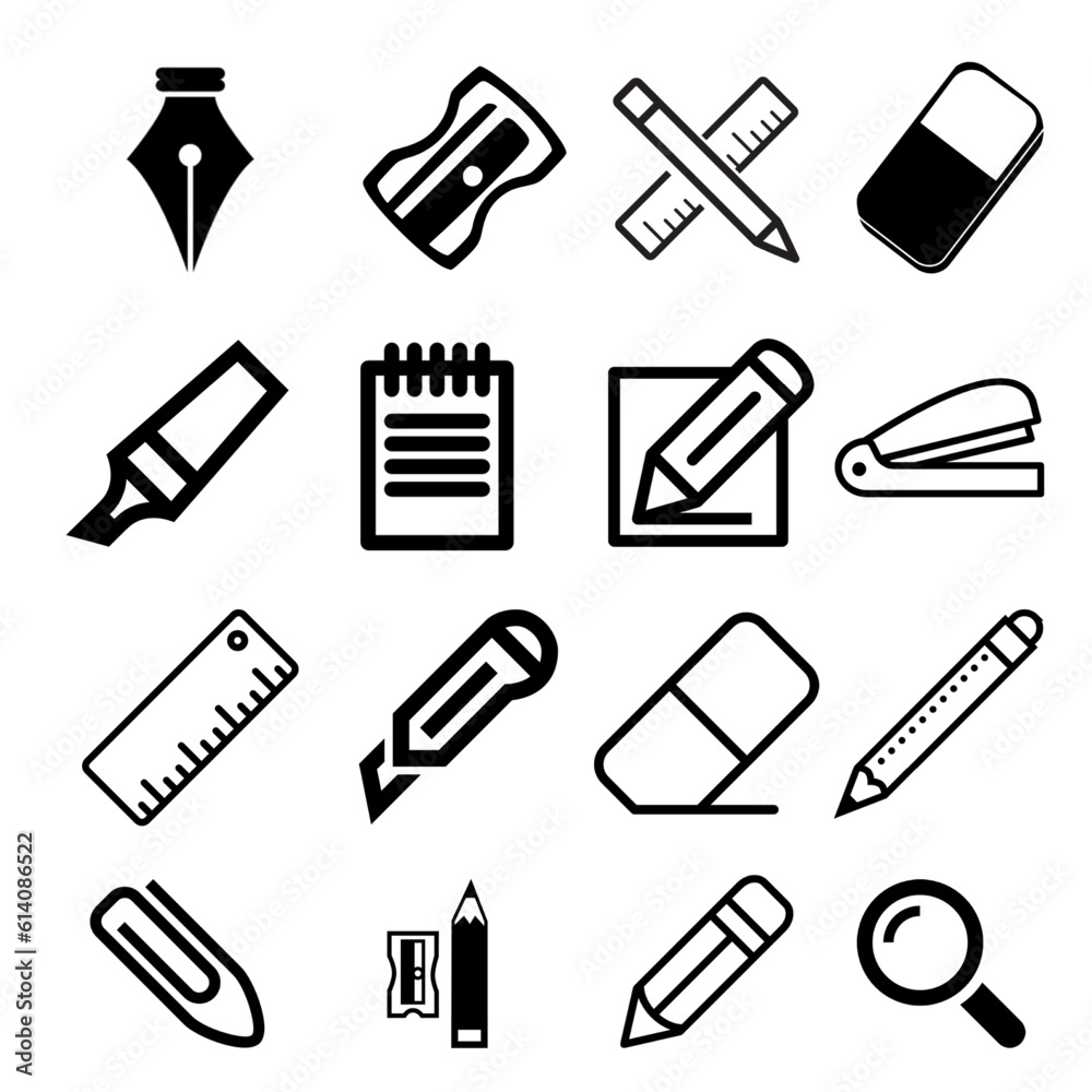 set of tools icons Ai set of tools icons Ai