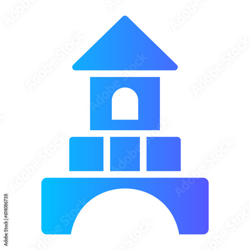 blocks Gradient icon