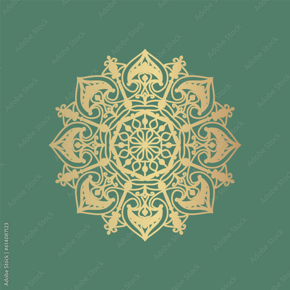 Luxury ornamental mandala design background Luxury ornamental mandala design background