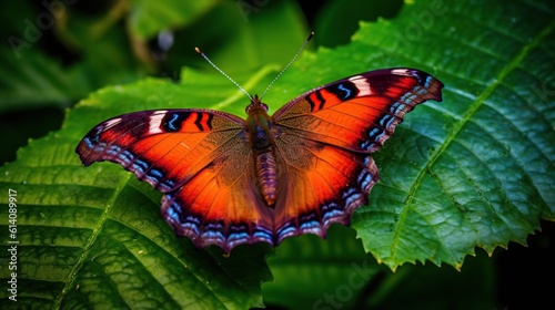 Beautiful butterfly. Generative AI