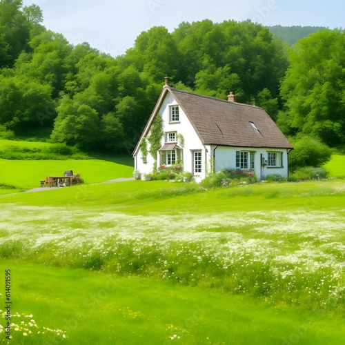 house in the countryside © BlueBird