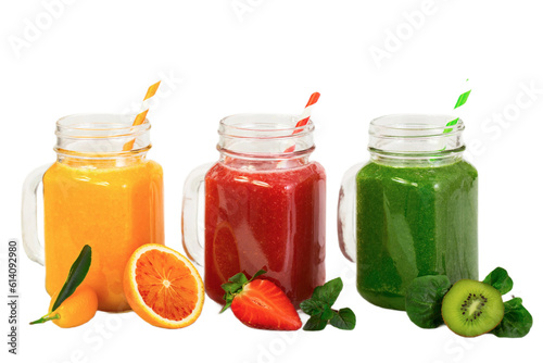 smoothie isolated on a transparent background
