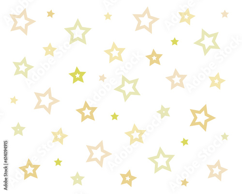 A set of stars  figures for the background. Vector flat style  shapes illustration isolated on white background.