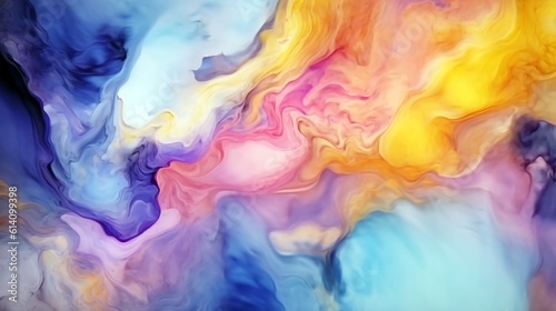 abstract colorful background. Generative Ai. 