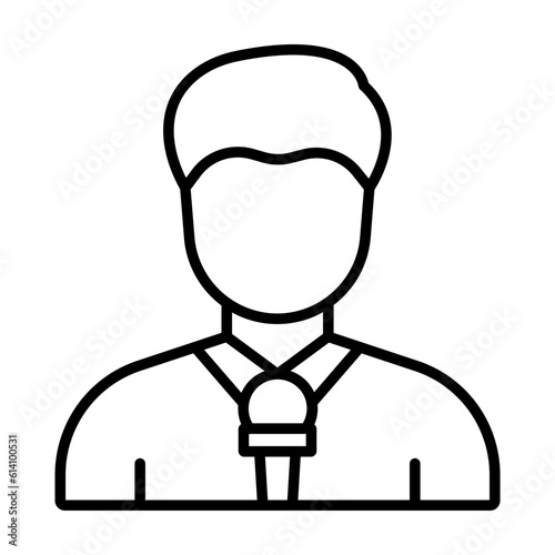 Journalist Icon