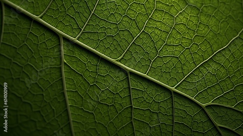 green leaf texture, green leaf background, leaf texture, Generative AI