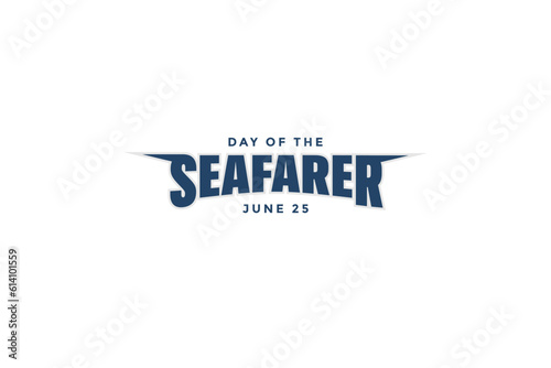 day of the seafarer background template Holiday concept