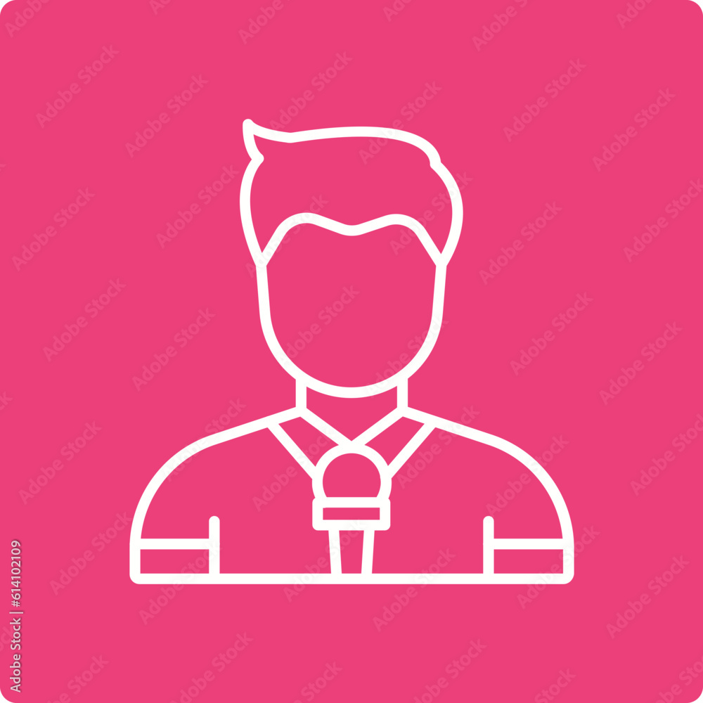 Journalist Icon
