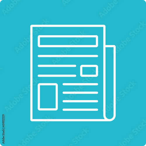 Newspaper Icon