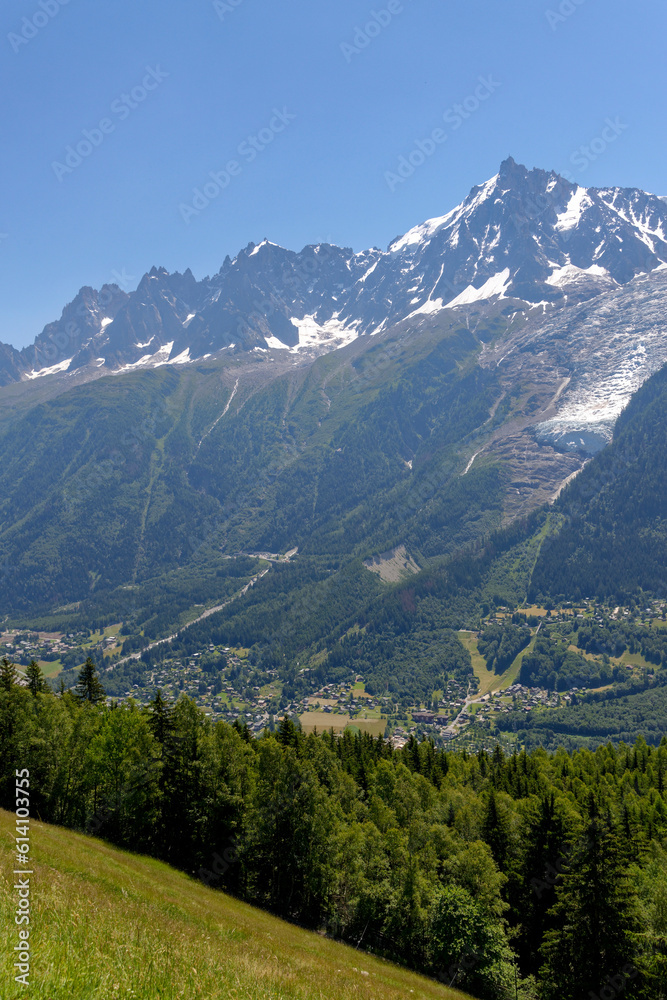 Fototapeta premium Paysage de montagne en été