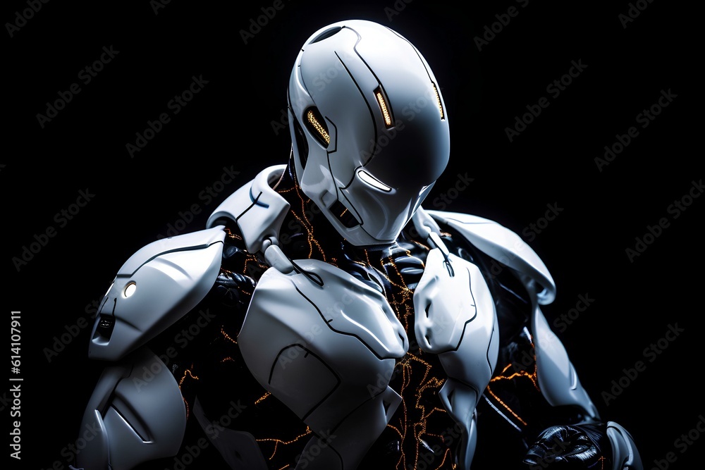 Naklejka premium cyborg 