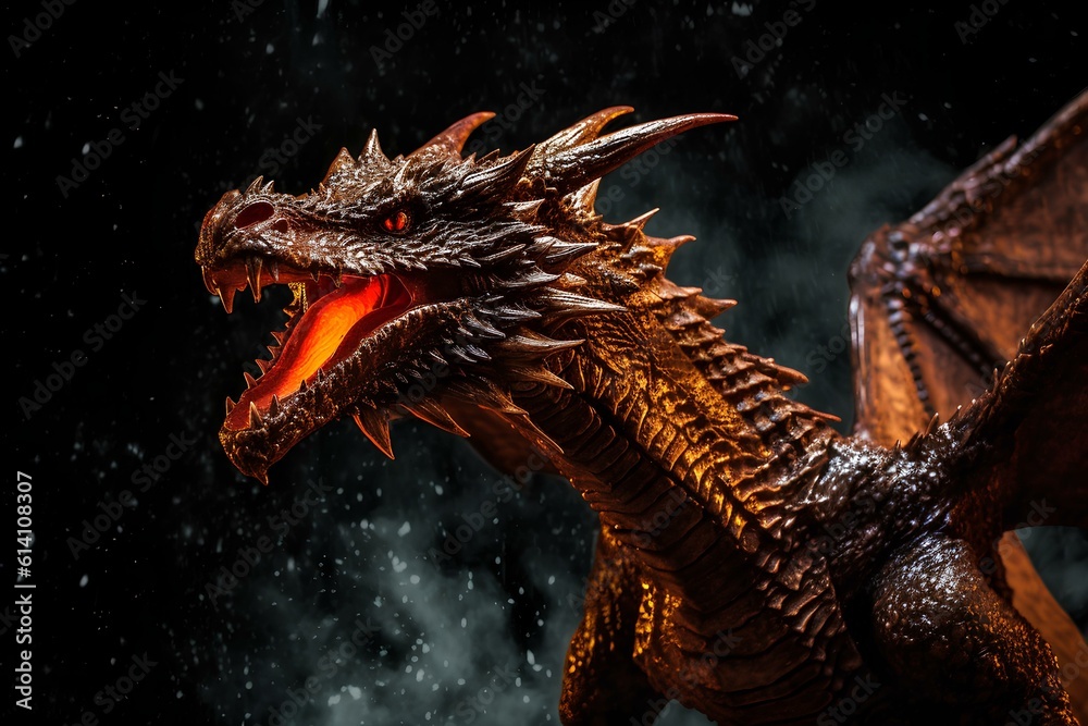 red dragon head red dragon head