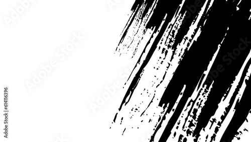 Abstract splash grunge background in black and white color