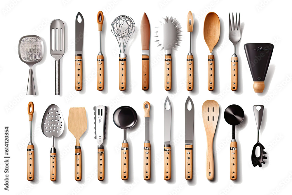ภาพประกอบสต็อก Kitchen tools that you can do without in a wellequipped