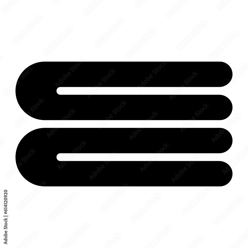 folded clothes glyph folded clothes glyph
