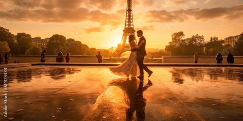 Best Honeymoon Destinations in the World - Paris. Generative AI