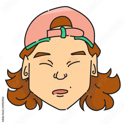 hand drawn emotes element collection