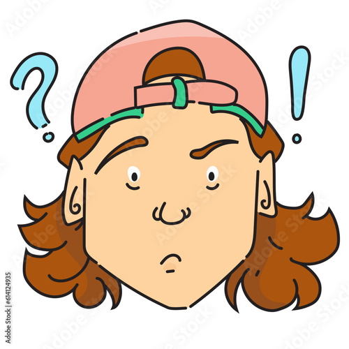 hand drawn emotes element collection