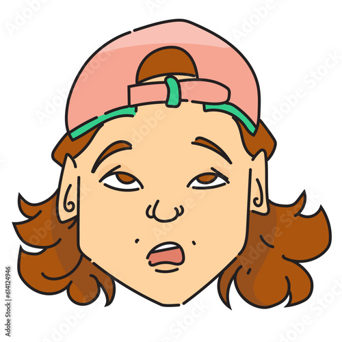 hand drawn emotes element collection