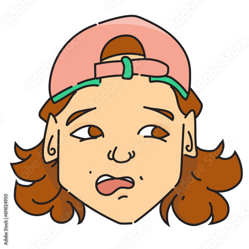 hand drawn emotes element collection