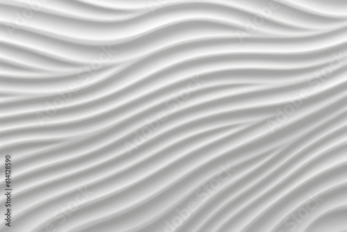 abstract minimal white wave background texture made with generative ai