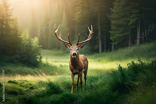 deer in the forest