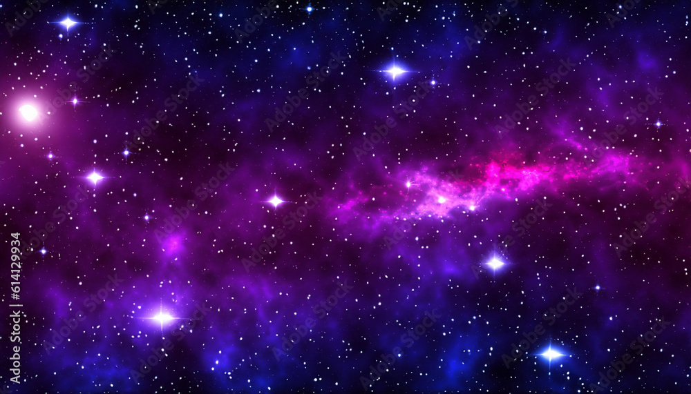 Space scene with planets, stars and galaxies Space scene with planets, stars and galaxies