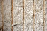 stud wall with insulation background texture, made with generative ai