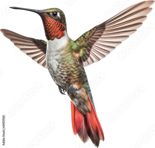 Cut-Off Hummingbird