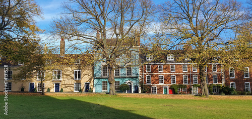 Historic old town of Lincoln Lincolnshire