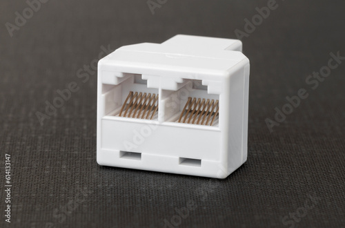 rail network connector splitter for computer network