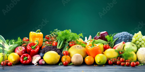 Natural vegetable fresh. Generative AI