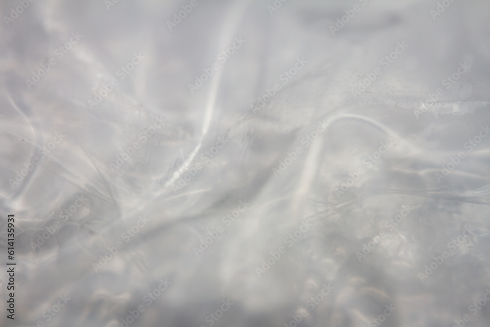 Obraz premium Extreme macro of plastic bubble wrap texture