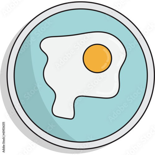 amerika cuisine illustration