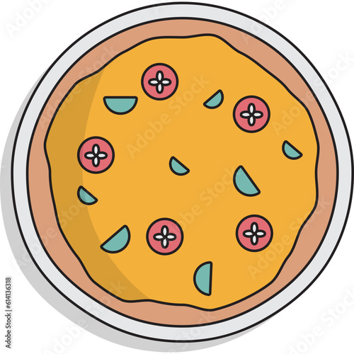 amerika cuisine illustration