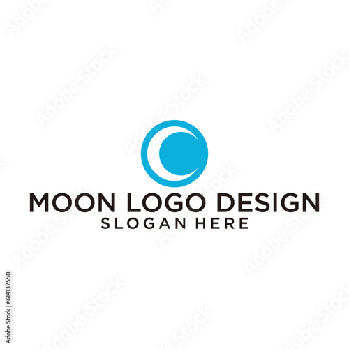 moon logo design