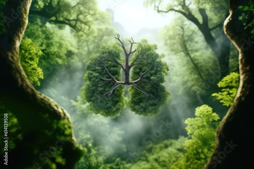Lung-shaped Forest