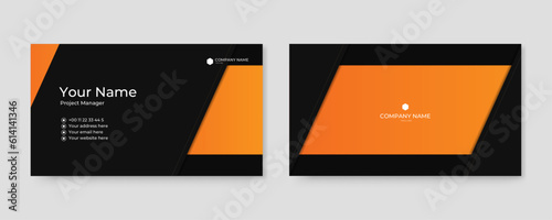 colorful business card