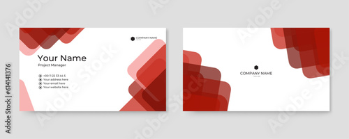 colorful business card